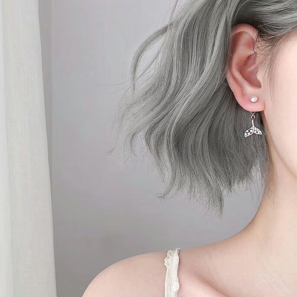 Mermaid Sterling earrings - Picture 4 of 5